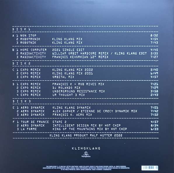 Kraftwerk – Remixes (3LP)